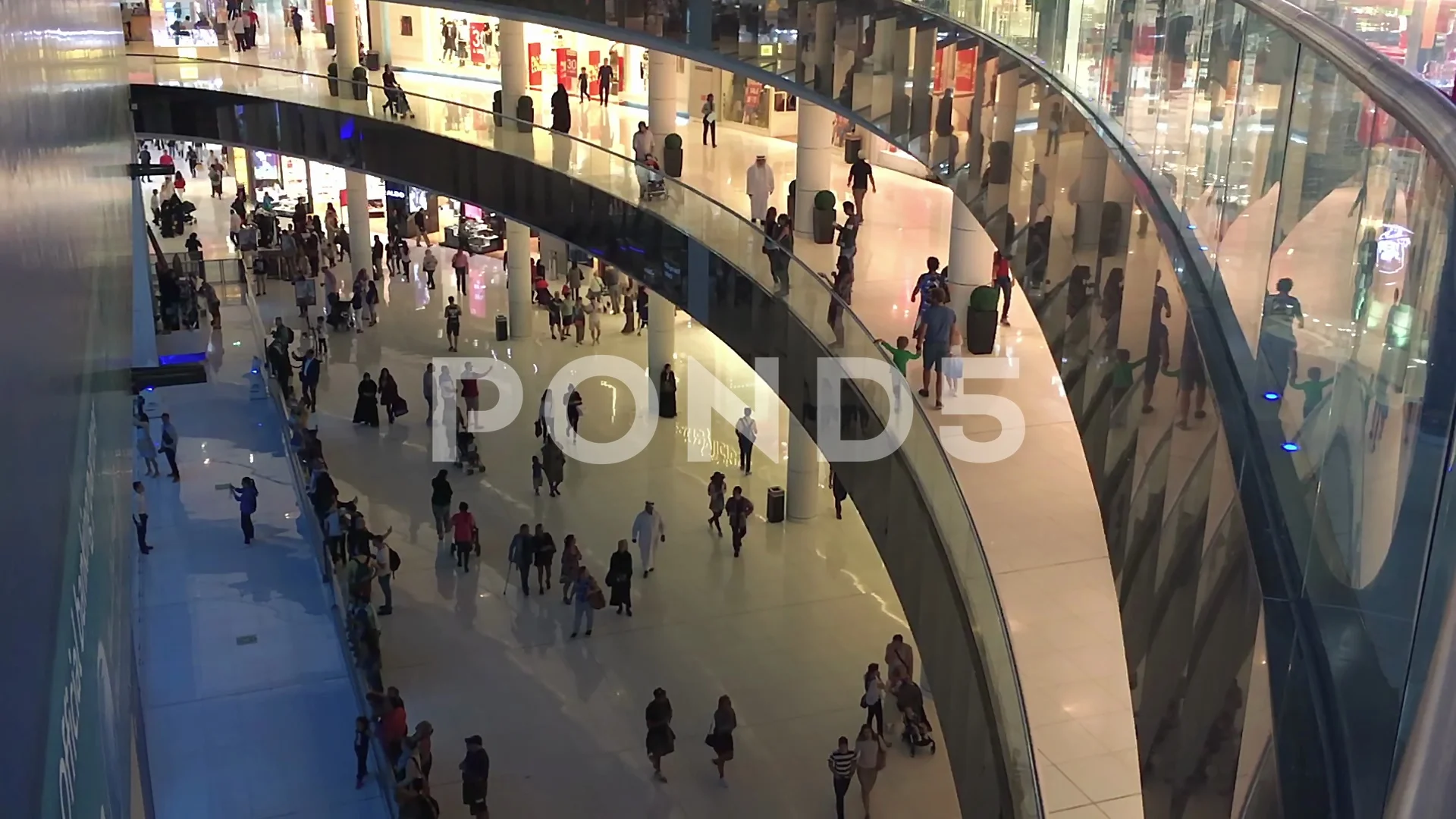 Arabian mall modern interior HD video. Shopping crowd walking at ... Arabian mall modern interior HD video. Shopping crowd walking at ...