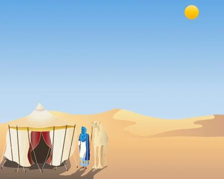 Arabian nights Stock Illustration