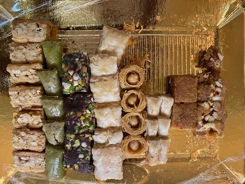 Arabian sweets Stock Photos