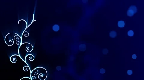 Arabic  Abstract Blue animation background Stock Footage 59892374