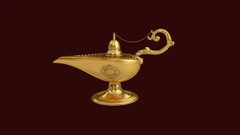 Arabic Ancient Lamp Video stock 94173867