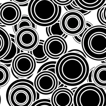Arabic arabesque seamless pattern with black and white elements. Geometric Stock Illustration