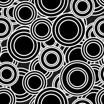 Arabic arabesque seamless pattern with black and white elements. Geometric Stock Illustration