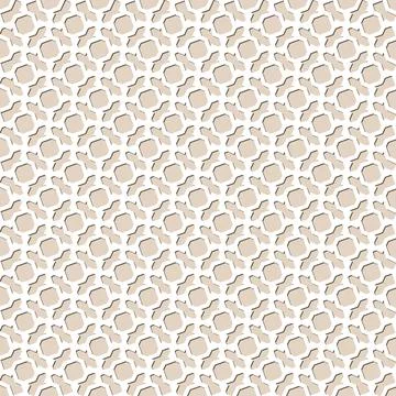 Arabic arabesque seamless pattern with colorful elements. Geometric background Stock Illustration