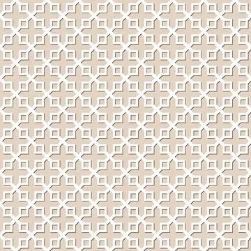 Arabic arabesque seamless pattern with colorful elements. Geometric background Stock Illustration