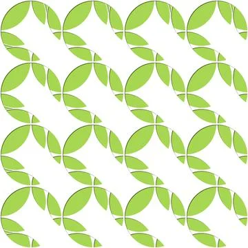 Arabic arabesque seamless pattern with colorful circles on white background Stock Illustration