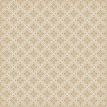 Arabic arabesque seamless pattern with colorful elements. Geometric background Stock Illustration