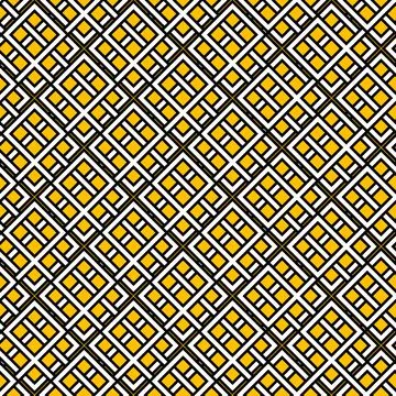 Arabic arabesque seamless pattern with colorful elements. Geometric background Stock Illustration