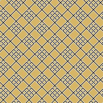 Arabic arabesque seamless pattern with colorful elements. Geometric background Stock Illustration