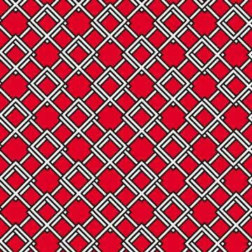 Arabic arabesque seamless pattern with colorful elements. Geometric background Stock Illustration