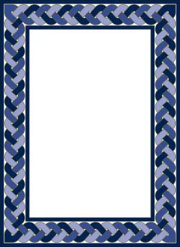 Arabic blank rectangular frame Stock Illustration