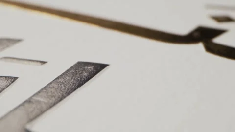 Arabic Calligraphy Macro Stock Footage 279278565