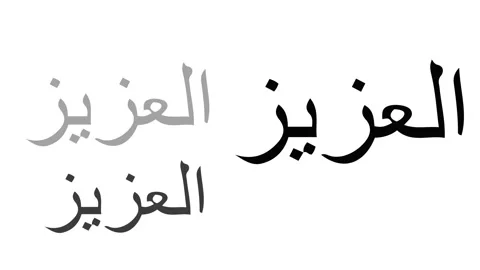 Arabic Calligraphy Text Layers Design 스톡 동영상 330920000