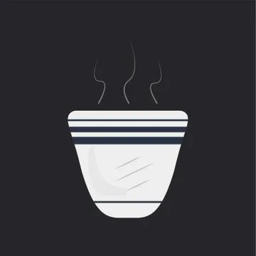 Arabic Coffee Cup with designs Stock Illustration