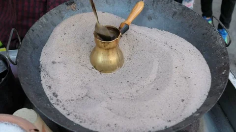 Arabic coffee Stock Footage 117177036