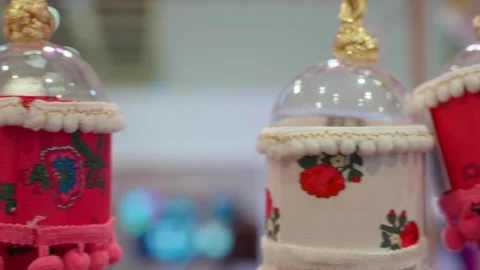 Arabic Decorations, Close Up Shot Stock Footage 303865398