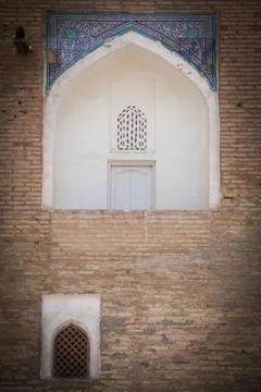 Arabic decorations on a wall Stock Photos