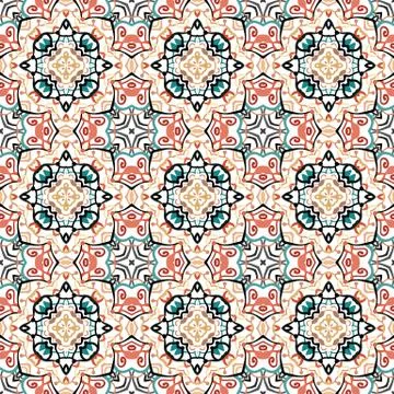 Arabic decorative ornament Stock Illustration