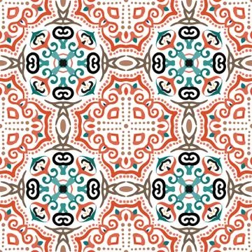 Arabic decorative ornament Stock Illustration