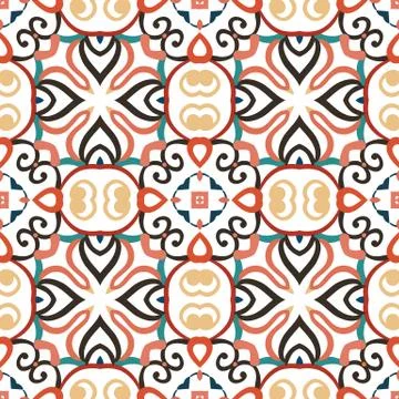 Arabic decorative ornament Stock Illustration