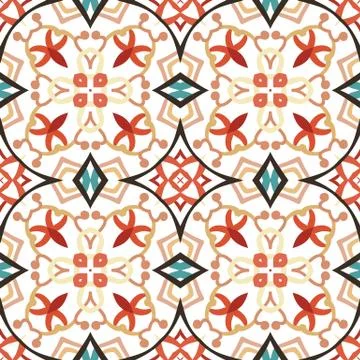 Arabic decorative ornament Stock Illustration