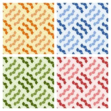 Arabic design seamless patterns Stock Illustration