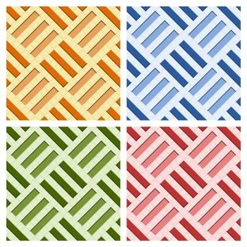 Arabic design seamless patterns Stock Illustration