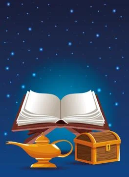 Arabic elements icons Stock Illustration