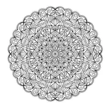 Arabic  ethnic  Pattern Stock Illustration