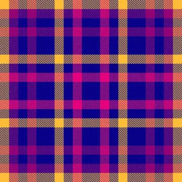 Arabic fabric textile background, trim plaid pattern tartan. Structure vect.. Stock Illustration
