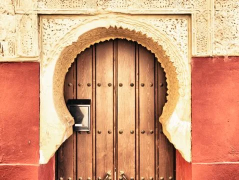 Arabic facade Stock Photos
