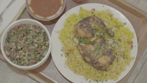 Arabic Food Stock Footage 284342295