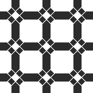 Arabic geometric ornament. Seamless pattern Stock Illustration