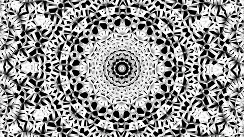 Arabic geometric pattern Stock Footage 93058407