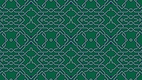 Arabic geometric pattern Stock Footage 139280093