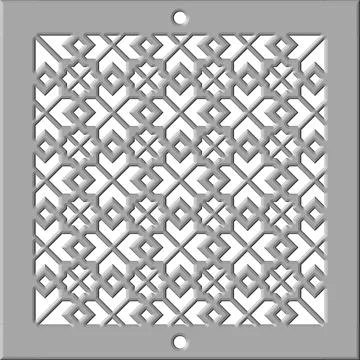 Arabic geometric pattern. Islamic ornament panel.  Illustration Stock Illustration