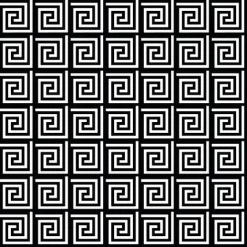 Arabic geometric texture. Islamic Art. Greek key. Abstract geometric イラスト素材
