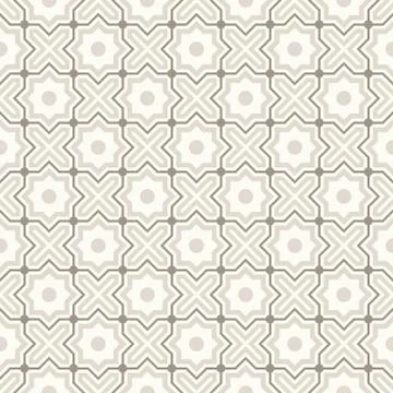 Arabic geometry, Tangled Moroccan Pattern, seamless vector background. イラスト素材