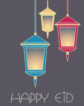 Arabic greeting Stock Illustration