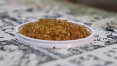 Arabic gum Stock Footage 123422305