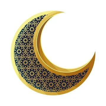 Arabic half moon Ilustração Stock