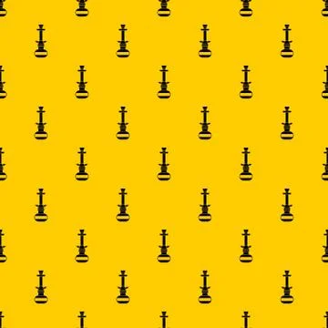 Arabic hookah pattern Stock Illustration