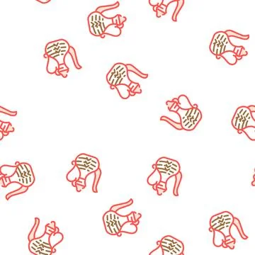 Arabic jug vector seamless pattern Stockillustratie