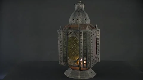 Arabic lantern. Stock Footage 54485598