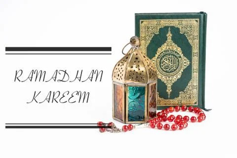 Arabic lantern isolated Stock Photos