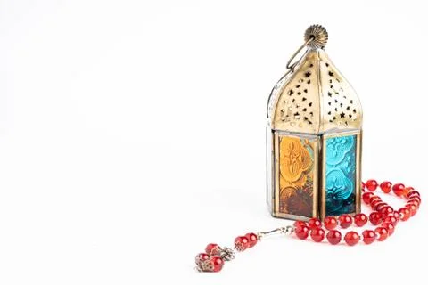 Arabic lantern isolated Stock Photos