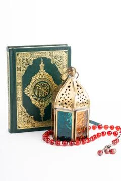 Arabic lantern isolated Stock Photos