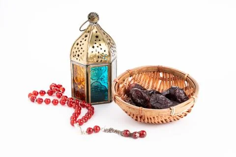 Arabic lantern isolated Stock Photos