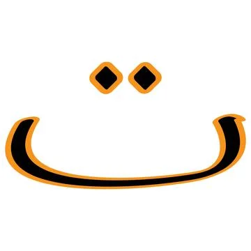 Arabic letter vector illustration design Stock Illustration