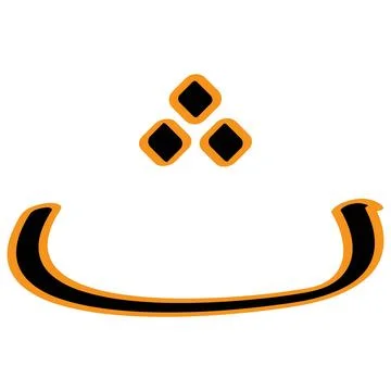 Arabic letter vector illustration design Stock Illustration